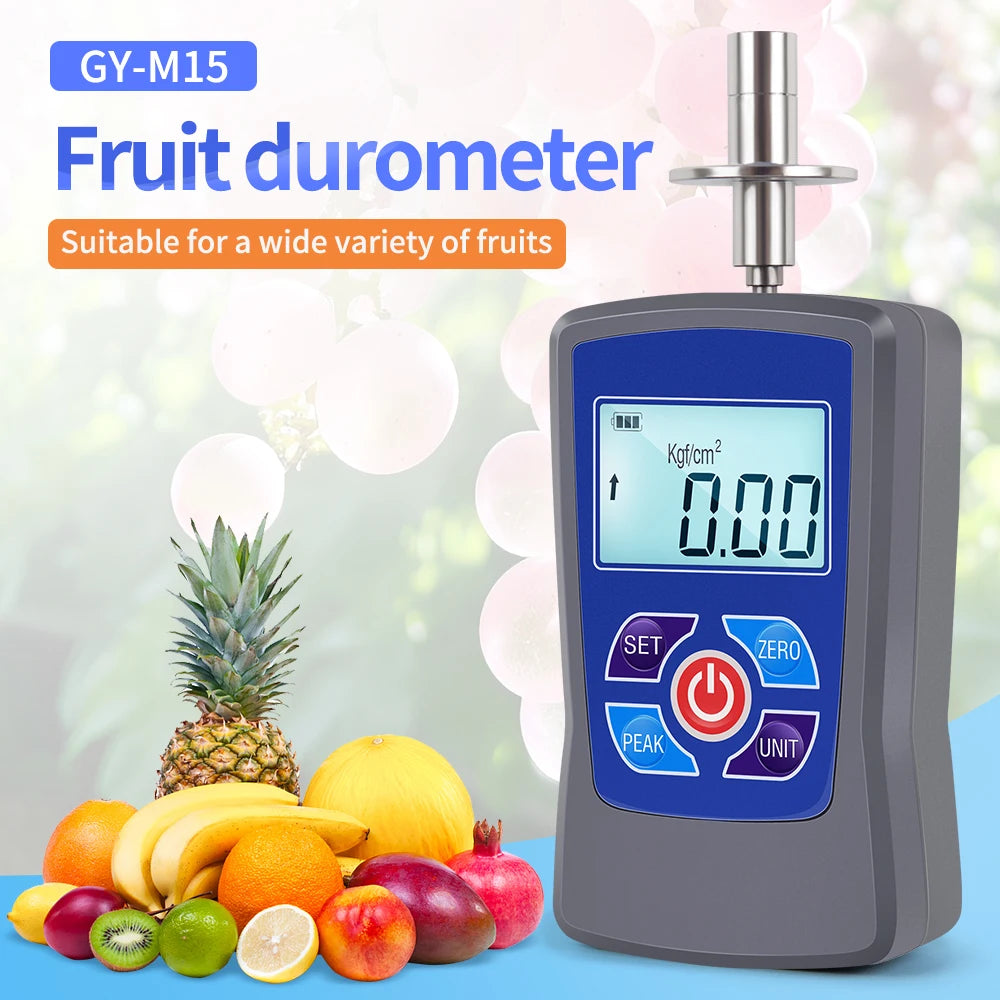 Medidor Digital de dureza para fruta, peneómetro con durómetro, para uvas, naranjas, GY-M30/M15, 0,2 a 30 Kgf