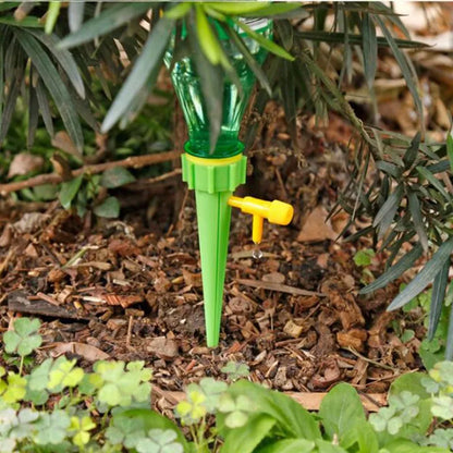 Sistema de riego por goteo automático para jardín, punta de autorriego para plantas, flores, invernadero, dispositivo de goteo automático de agua, 3/6 piezas